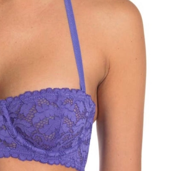 FREE PEOPLE Stretch Lace UW Love Letters Bra - Picture 2 of 12